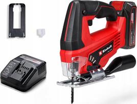 Einhell Power X-Change Akku-Stichsäge TC-JS 18/70 Li, 18Volt (rot/Black, Li-Ionen Akku 2,5Ah, Koffer E-Box Basic) | 4321280 | 4006825679519