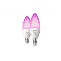 Philips Hue E14 5,3W RGBW świeczka 2-pak | 929002294205 | 8719514356719