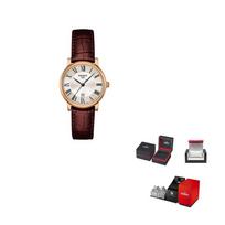 TISSOT Kason Zen I Kolekcija Kvarcinis Mechanizmas 30m Atsparumas Vandeniui Moteriškas Laikrodis 30mm Sidabrinis Ciferblatas T122.210.36.033.00 Regular Watch Box