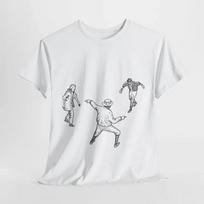 Unisex Disco Elysium Gaming T-Shirt, Harry Du Bois, Kim Kitsuragi, Andre Indie T Unisex T-Shirt XL