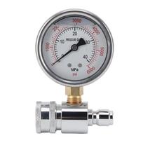 Slėgio plovimo matuoklis 6000psi aukšto slėgio 3/8 colių greito prijungimo dalių priedai