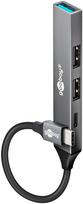 Goobay Slim 4-Port USB Hub, USB-C to USB-C/USB-A, 5Gbit/s | 74459
