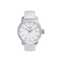 TISSOT 200 Kvarcinis mechanizmas 200m atsparumas vandeniui Vyriški laikrodžiai Laikrodis 39mm Baltas ciferblatas Nerūdijančio plieno korpusas T055.410.16.017.00 Regular Watch Box