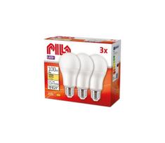 Komplektas: 3 vnt. LED lemputės Philips Pila E27/13W/230V 2700K