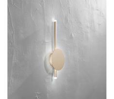 Ondaluce - dimeriuojamas LED sieninis šviestuvas JAMES LED/16W/230V auksinis