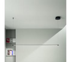 Ondaluce - dimeriuojamas pakabinamas šviestuvas ant laido GENIUS LED/28W/230V juodas