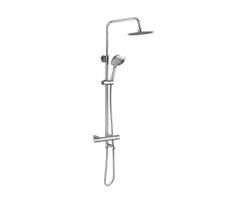 REA-P5961 - Dušo rinkinys su termostatiniu maišytuvu LUNGO DIAMOND blizgus chromas