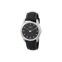TISSOT Kvarcinis mechanizmas 100m atsparumas vandeniui Vyriški laikrodžiai Laikrodis 39mm Juodas ciferblatas Nerūdijančio plieno korpusas T035.446.16.051.02 Black
