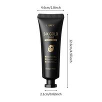 LAIKOU 24K Aukso SRAIGĖS NULUPAMA Kaukė Giliai Valanti Pašalina Inkštirus Veido Priežiūra 50g
