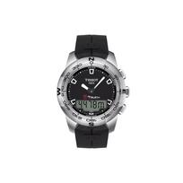 TISSOT Tengzhi Infinity kolekcija T Touch kvarcinis mechanizmas 100m atsparumas vandeniui Vyriški laikrodžiai Laikrodis 43.3mm T047.420.17.051.00 Black Dial