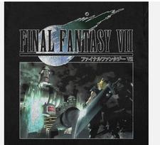 Vintage Inspired Final Fantasy VII Shirt Black - Cloud Strife Final Fantasy 7 Sh Unisex T-Shirt XXL