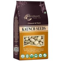 BIRJU MAHAVIR Kaunch sėklos Baltos/Mucuna Pruriens (1 kg), Natūralus (BMKB-312) 1KG