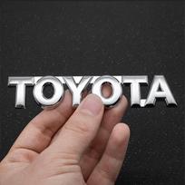 Automobilio stiliaus bagažinės galinio lipduko emblema ženkliukas lipdukai dekoravimo aksesuarai Toyota Chr Rav4 Yaris Prius Avensis Corolla Camry
