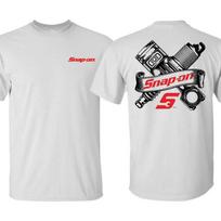 Snap-On Variklio Dalys Grafinis Marškinėlis Mechanikams, Ideali Kasdieninė Marškinėlė Madingas Unisex Marškinėlis XXXXL