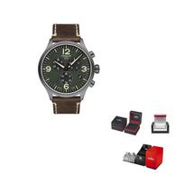 TISSOT Soko kolekcijos kvarcinis mechanizmas 100m atsparumas vandeniui Vyriškas laikrodis Žalias ciferblatas Nerūdijančio plieno korpusas T116.617.36.097.00 Regular Watch Box
