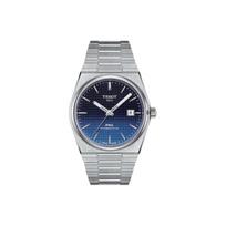 TISSOT PRX Automatinis Mechaninis Laikrodis 100m Vandeniui Atsparus Unisex Laikrodis 40mm Mėlynas Ciferblatas Nerūdijančio Plieno Korpusas T137.407.11.051.01 Regular Watch Box