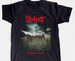 „Slipknot All Hope Is Gone“ juodi unisex marškinėliai, S-5XL dydžiai, unisex marškinėliai XXXL
