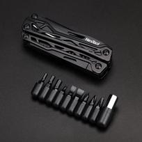 NexTool Black Knight  Multi-function Camping Tools Knife Outdoor Survival Folding Pliers Scissors Hand Multitool Tool Kit juoda