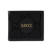 GUCCI Off The Grid OTG Eco Collection Trendy Recommendation Nylon and Leather Combination Wallet Men's Style Black Gift Set(Basic Set+Box+Shopping Bag) juoda