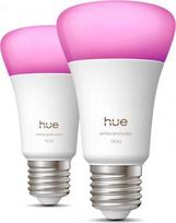 Hue LED bulbs E27 8.1W A60 1100lm White and Colour Ambiance 2 pcs. 929003853502 | 8720169365735