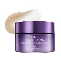 MISSHA Time Revolution Night Repair Ampulės Kremas 5X Intensyviai Stangrinantis & Drėkinantis Veido Kremas 50ml 1