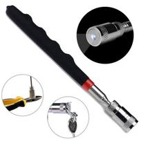 Teleskopinis ištraukiamas stiprus magnetinis rinktuvas su LED šviesos magnetu, ilgas 70 cm strypo lazdelė 1pcs