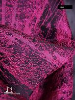 Abstract irregular three-dimensional grain pattern jacquard texture fabric made by autumn and winter clothing textile L50cm x W135cm