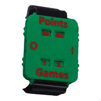 Tennis Wrist Score Keeper Adjustable Counter Band Scoreboard for Men Women juoda