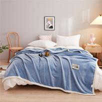 Minkšta šilta koralų vilnos antklodė žieminė paklodė lovatiesė skalbimo antklodės plaunamos sofos flanelinės antklodės kvėpuojančios lovatiesės 100x150cm Only a Blanket