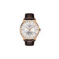 TISSOT Tourelles kolekcijos automatinis mechaninis judesio vyriškas laikrodis 42 mm baltas ciferblatas nerūdijančio plieno korpusas T099.429.36.038.00 Silver Dial