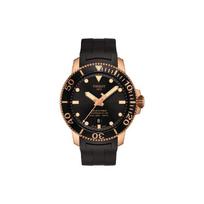 TISSOT Starfish kolekcijos Automatiniai Mechaniniai Judesio Vyriški Laikrodžiai Laikrodis 43mm Juodas Ciferblatas T120.407.37.051.01 Black Strap