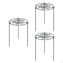 3 vnt. bijūnų narveliai ir atramos Lipanti grotelė Apsauga Sodo augalų atraminiai kuoliukai patalpoms 30x45cm