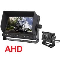 Parkavimo monitoriaus ir kameros komplektas  AHD1080P 7 colių 2 kanalai 4PIN 12V/24V