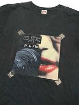 Vintažinis THE CURE - PARIS - marškinėliai trumpomis rankovėmis Klasikinio stiliaus Vyrams Moterims Unisex T-Shirt M