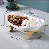 A Set of Creative Two-Layer/Three-Layer Plastic Kitchen Fruit Basket, Large-Capacity Layered, European-Style Single - layer tamsiai žalia spalva
