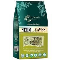 Brijbooti Neem lapai 200 gramų – lapas – džiovinti Neem lapai, skirti lupti ir valgyti – Sukhi Neem Patti 200GM