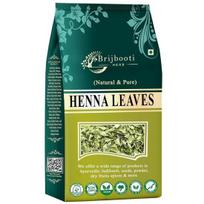 Brijbooti Henna Leaves 200 Gr - Natural & Pure Heena Leaves Mehndi (For Hair Color & Hand Color) 200GM
