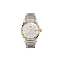 TISSOT Ti Automatinis Mechaninis Judėjimas Vyriški Laikrodžiai Laikrodis 40mm Geltonas Ciferblatas Titano Apyrankė T087.407.55.037.00 Medium Gold