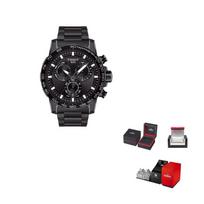TISSOT Daring Collection Kvarcinis Mechanizmas Vyriški Laikrodžiai Laikrodis 45.5mm Juodas Ciferblatas T125.617.33.051.00 Regular Watch Box