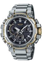 Casio pagamintas saulės energija sidabrinis G-Shock laikrodis, Japonija, MT-G Bluetooth, radijo bangomis valdomas laikrodis, MTG-B3000D-1A9JF, vyriškas,