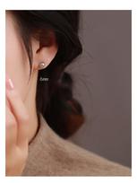 Luxury 999 Sterling Silver Hemp & Aurora Gray Pearl Earrings for Women - High-End 2024 Design