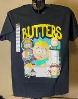 SOUTH PARK  Butter Stotch  Large Print High Quality Black  Unisex T-Shirt L