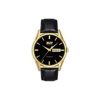TISSOT Nostalgic Classic Collection vyriškas laikrodis su automatiniu mechaniniu mechanizmu, 40 mm juodu ciferblatu, T019.430.36.051.01 Gold Watch Case