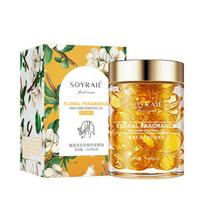 Flowers Fragrance Hair Oil Drėkinamasis Priežiūra Gaivinantis Minkštas Plaukų Aliejus 30PCS