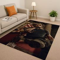 Leon R-Resident Evil Žaidimo Animacinis Gyvenamasis Kambarys Neslystanti Plotinė Kilimėlis Minkštas Kilimas Miegamajam Žaidimų Kambariui Sofai, Lengvai Valomas Namų Durų Kilimėlis 40x60cm( 15x23in )