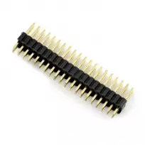 Goldpin karpomas kištukas 2x20 kaiščių tiesus 2.54mm - Raspberry Pi