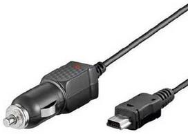Goobay „Premiumcord“ įkrovimo maitinimo šaltinis su mini USB jungtimi automobiliniams mobiliesiems telefonams 1A