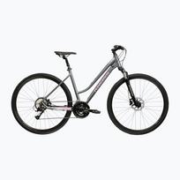 Moteriškas krosinis dviratis KROSS Evado 4.0 In grey/pink/gloss
