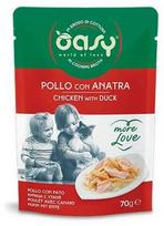 Maisto produktai - Oasy More Love Vištiena su Antiena Drėgnas Maistas 70g