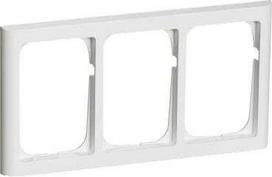 LAURITZ KNUDSEN LK FUGA SOFTLINE 63 rėmas 3 x 1½ modulis, baltas